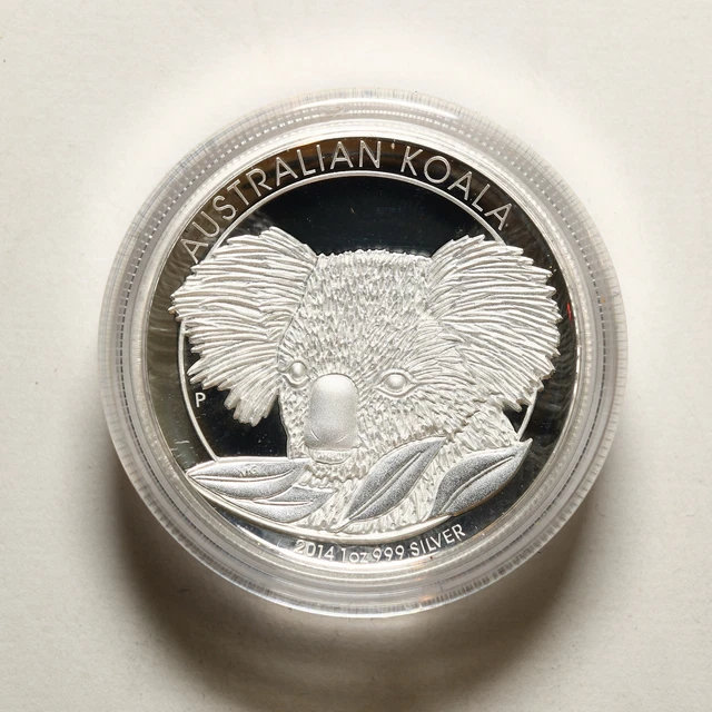 Australia 2014 1oz Proof High Relief Silver Koala in OGP Australia 2014 1oz Proof High Relief Silver Koala in OGP