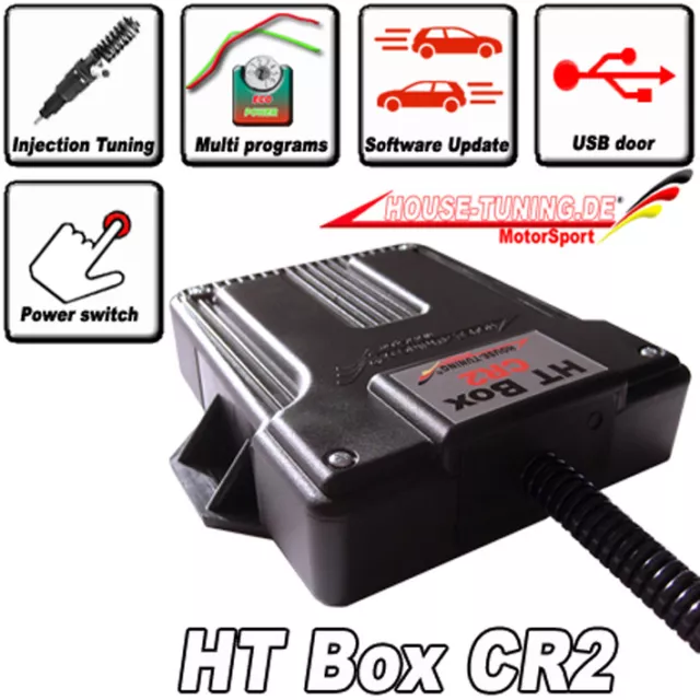 CR2 Fiat Fiorino Centralina Aggiuntiva Powerbox Chiptuning Boitier 1.3 Mjet 75cv