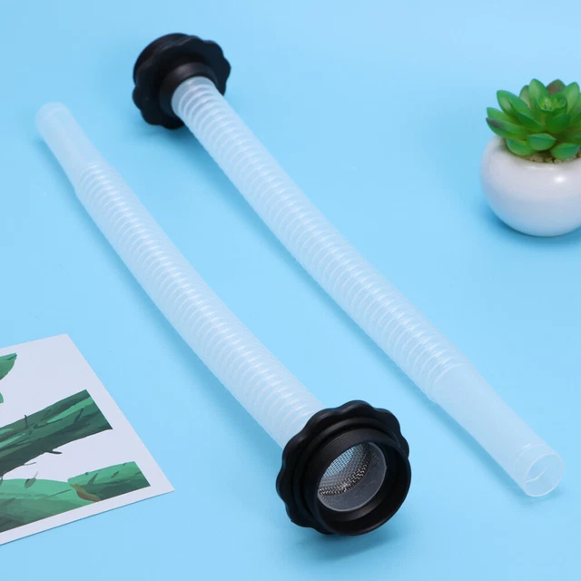 2 pz secchio portatile esteso uso guida olio tubo gas beccuccio olio plastica