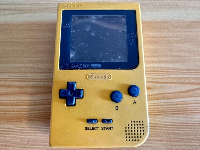 Nintendo Gameboy Pocket MGB001 Yellow Handheld System Console - Parts or Repair Nintendo Gameboy Pocket MGB001 Yellow Handheld System Console - Parts or Repair