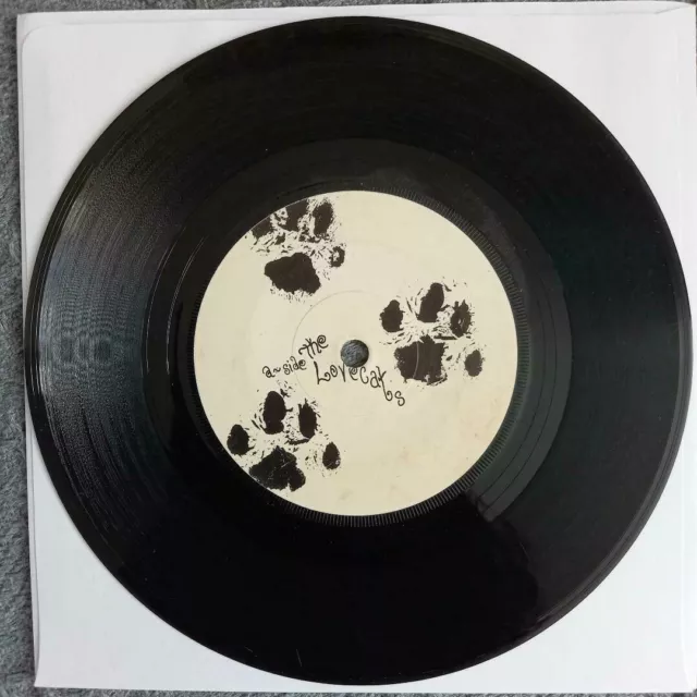 The Cure: The Love Cats, 7" 45rpm einzelne Vinyl-Schallplatte, Papieretiketten