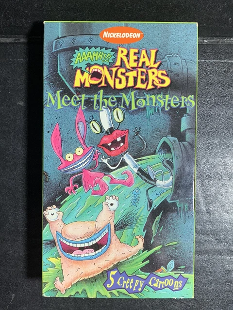 AAAHH!!! REAL MONSTERS: Meet the Monsters (VHS, 1997) £32.15 - PicClick UK
