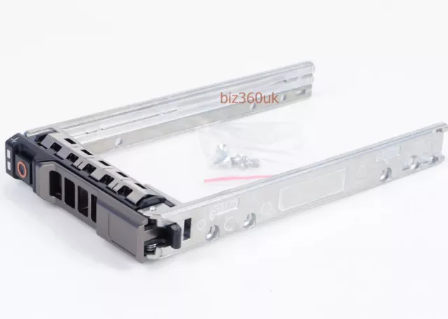 G176J 2.5" SAS SATA HDD Hard Drive Tray Caddy + Screw for DELL PowerEdge R610