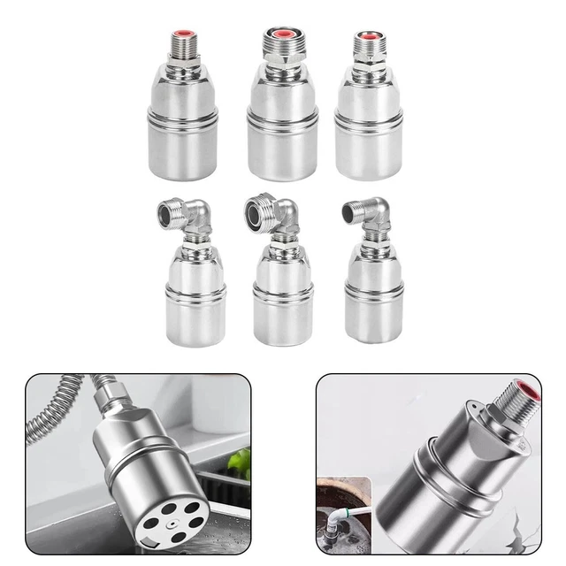 Vanne à Flotteur En Laiton Avec Boule Inox 304 DN20 1,9 Cm - Contrôle Automatique Niveau Eau Pour Réservoirs