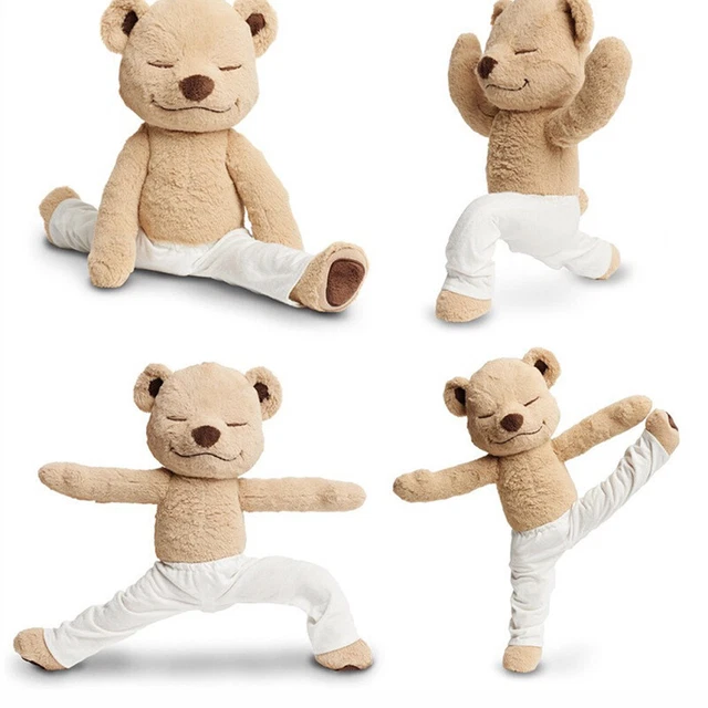 Creative Cute Yoga Bear Doll Plush Toy