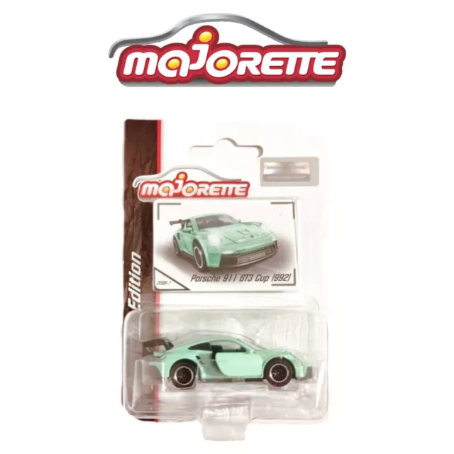 PORSCHE 911 GT3 Rs Cup 992 Green Majorette 1 64 Voiture Ref 209R