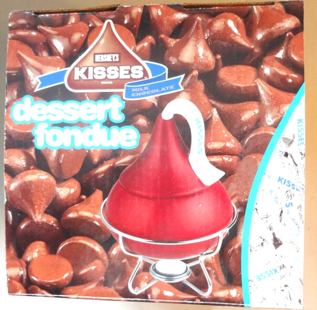 HERSHEY’S CHOCOLATE KISS Dessert Complete Fondue Set Or Candy Dish