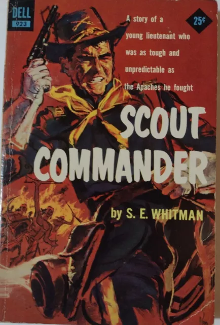 Scout Commander by S.E. Whitman 4x6.5 Dell Paperback Western