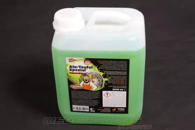 5L Tuga Spécial Jante Propre Gel Avec Protection de AS-5-D Nettoyant Vert