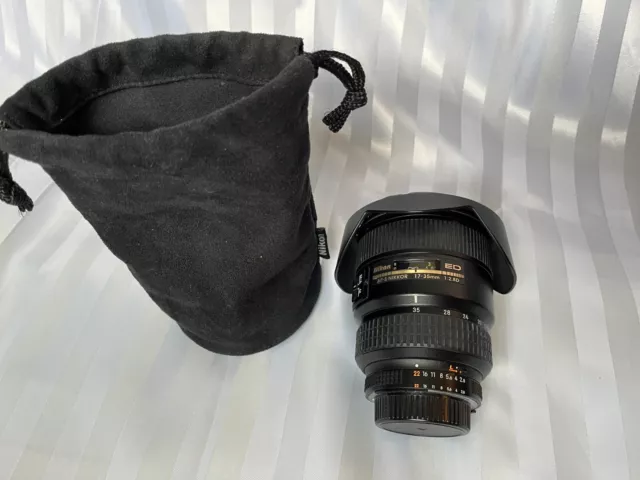 Nikon AF-S Nikkor 17-35mm 1:2.8D IF-ED Lens