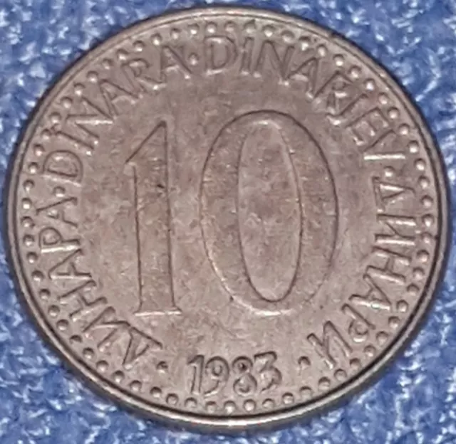 10 Dinara *** Jugoslawien *** 1983