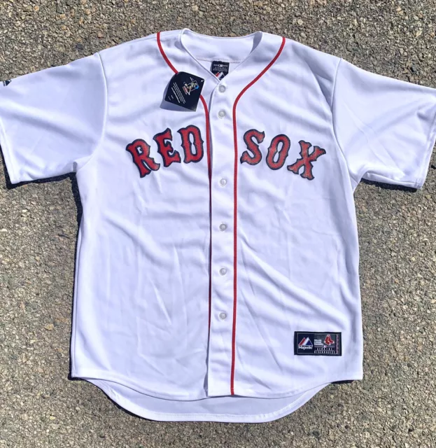 New L Nike Boston Red Sox Xander Bogaerts #2 White Jersey MLB T770