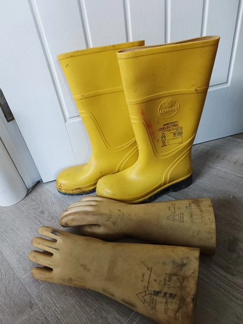 RESPIREX WORKMASTER DIELECTRIC Yellow Boots Class 0 20kV 45.00