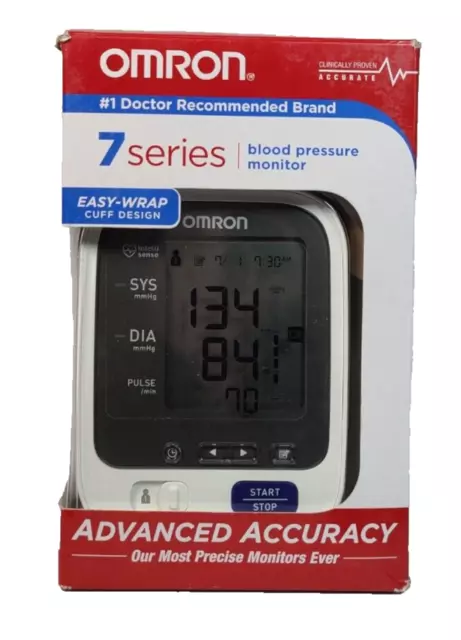Omron 7 Series Wireless Plus Bluetooth Upper Arm Blood Pressure Monitor BP761N