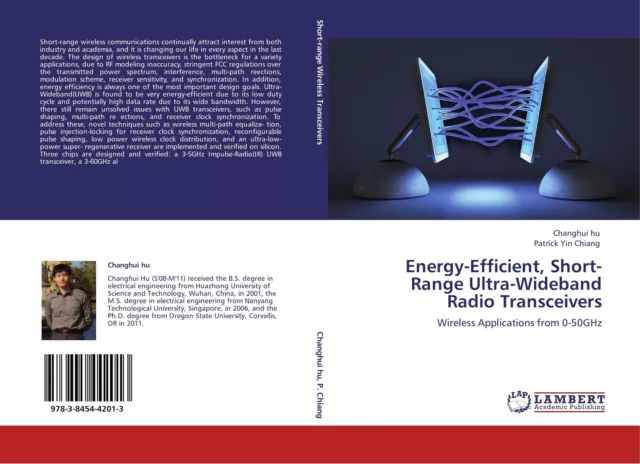 Energy-Efficient, Short-Range Ultra-Wideband Radio Transceivers Hu (u. a.) Buch