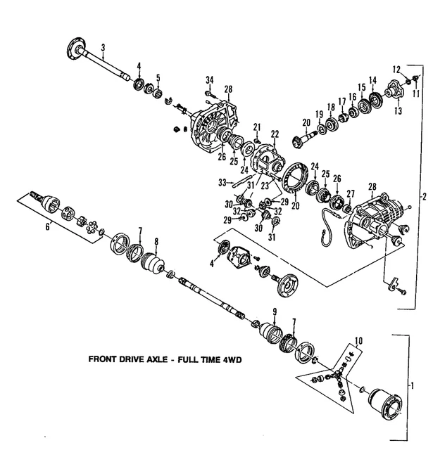Genuine GM Differential Carrier Bearing Adjuster 26054695