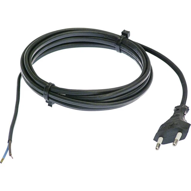 AS Schwabe 70642 alimentation Câble de raccordement noir 1.50 m