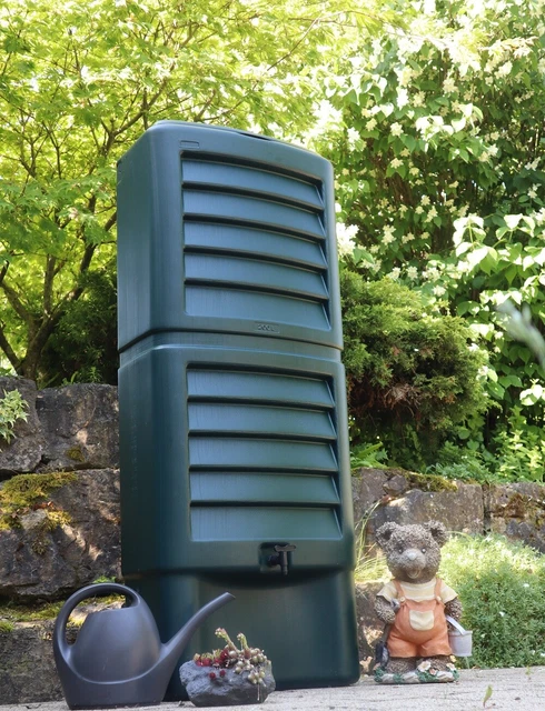33+ Regentonne 200 L Grün, Durch das sammeln von regenwasser sparen