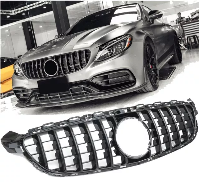 ✅ Griglia Radiatore Panamericana per Mercedes W205 C205 S205 C63 AMG