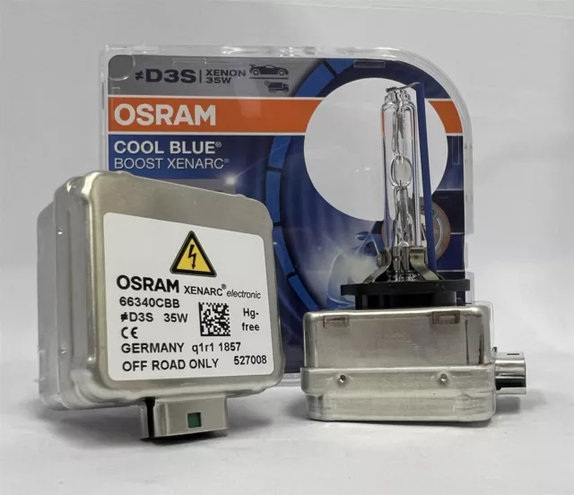 Osram Xenarc Cool Blue Boost 7000K D3S Xénon bulbs - 66340CBB