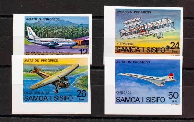Samoa. MNH Yvert 404/07. 1978. Série Completa. Sans Dentar. Magnifique