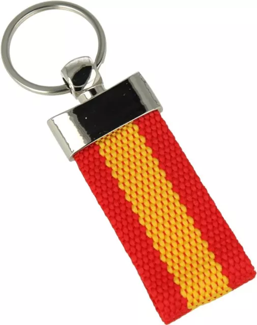 Llavero Bandera España de lona elastica Llavero Unisex Llavero Coche Llavero