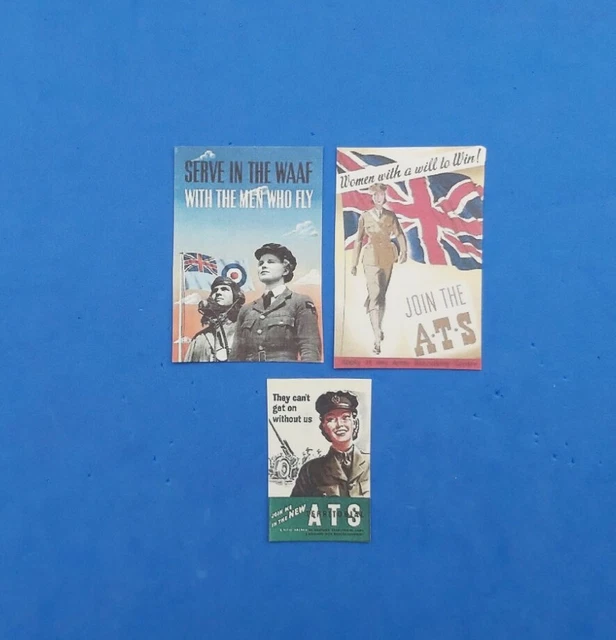 DIORAMA/DRAGON/DID 1.6 SCALE WW2 British Posters.*LOOK* EUR 1,17