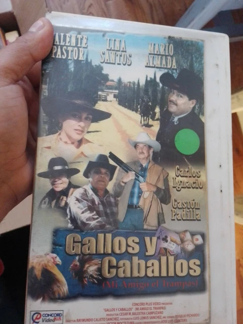 GALLOS Y CABALLOS Vhs Mario Almada Rare Mexican Spanish Action EUR 17 ...