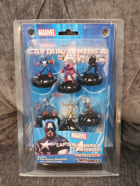 FAST FORCES Marvel HeroClix: Captain America and the Avengers NEW & SEALED