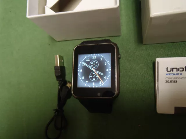 SMARTPHONE OROLOGIO BLUETOOTH SMART WATCH BT 8 Unotec NUOVO