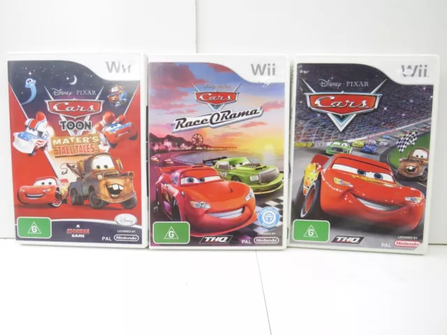 Disney Cars Race o Rama - Game Nintendo Wii - Complete Mint - Pal