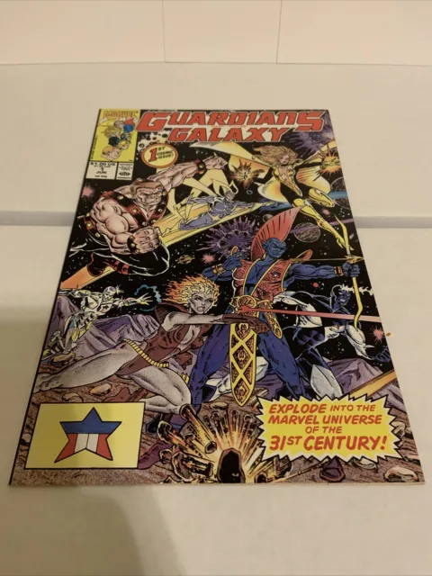 1990 Marvel Guardians of the Galaxy #1 - Key Issue 1st New Team Line-up