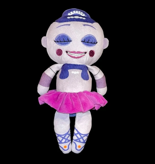 Peluches FNAF Five Nights At Freddy's – Ballora & The Puppet, Lot De 2, Douces Et Câlins (18-26 Cm)