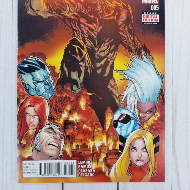 Extraordinary X-Men #5, Marvel Comics 2016, Jeff Lemire, Humberto Ramos, VF/NM 3