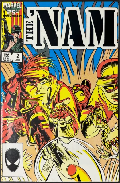 THE 'NAM #2, 3, 4 Marvel Comics 1986 FN-NM Doug Murray MICHAEL GOLDEN Vietnam