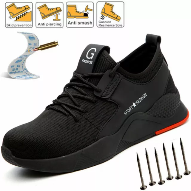 Mens Safety Shoes Composite Toe Insulation Work Boots Indestructible Sneaker US