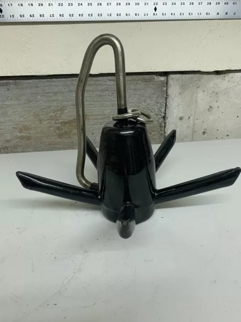 Seachoice Vinyl Richter Anchor, for Boats Up to 24 Ft, 18 Lbs - 14” Wide Seachoice Vinyl Richter Anchor, for Boats Up to 24 Ft, 18 Lbs - 14” Wide