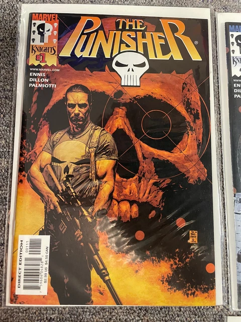 Punisher Marvel Knights Lot Garth Ennis Steve Dillion Complete. Plus One Shots