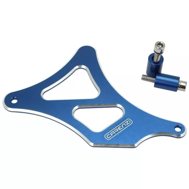 289077J Copri Pignone Am6 Carenzi Alluminio Cnc Blu Anodizzato Yamaha Dt X Sm (2