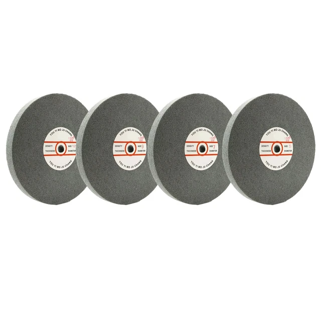 Professional Nylon Fiber Buffing Wheel for Deburring and Polishing (8 Inch)