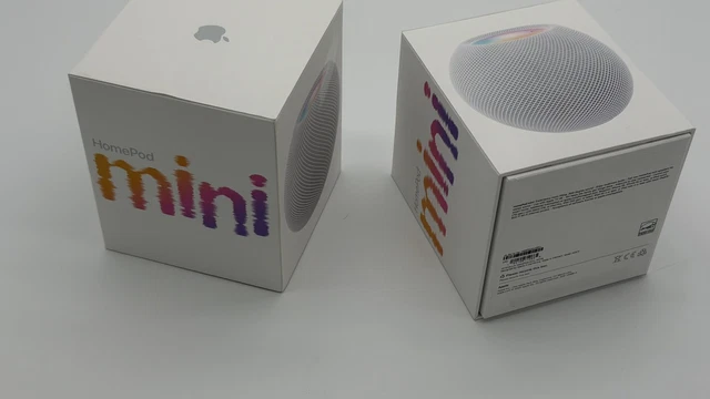 APPLE HOMEPOD MINI White A2374 Hardly Used, under factory warranty
