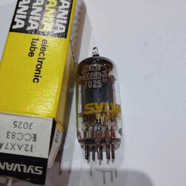 Tube électronique Sylvania 6E5 - NOS (jamais Utilisé), Ouvert, Pièce Vintage