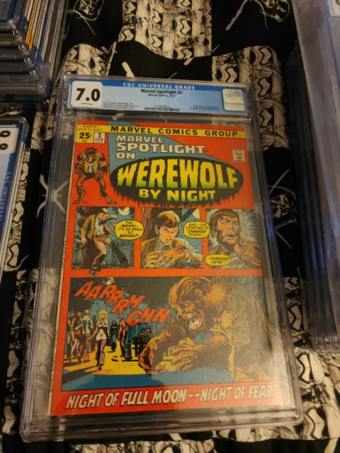 Marvel Spotlight #2 - Marvel 1972 CGC 7.0 Origin and 1st Appearance of Werewolf
