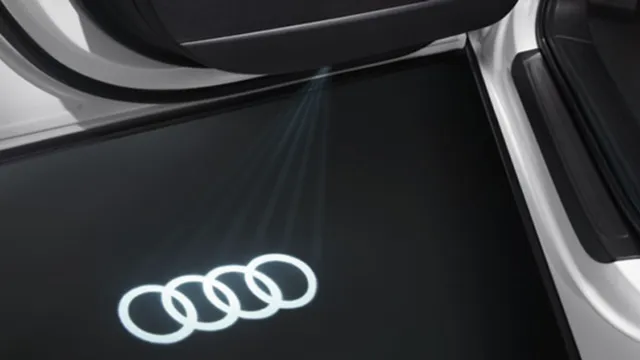 New Genuine Audi  Rings Logo  Beam LED  Puddle lights 4G0052133G