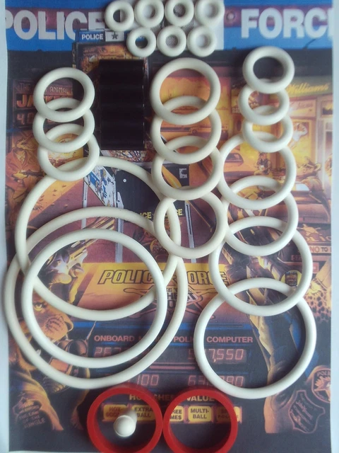 Kit élastiques/caoutchoucs Pour Flipper Williams Student Prince - Neuf
