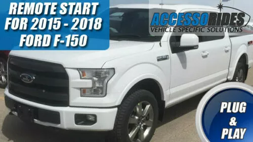 FITS: 2015 - 2019 Ford F-150 Plug & Play No Horn Honk Remote Start