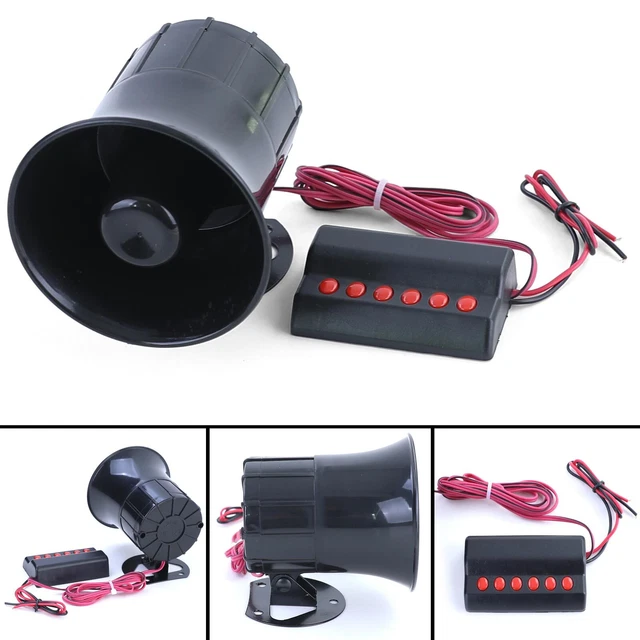 Avertisseur Musical 5 Notes FISA - Mélodie 'River Kwai', 12V, 117 DB, Pour Voiture, Camion, Fanfare Véhicule