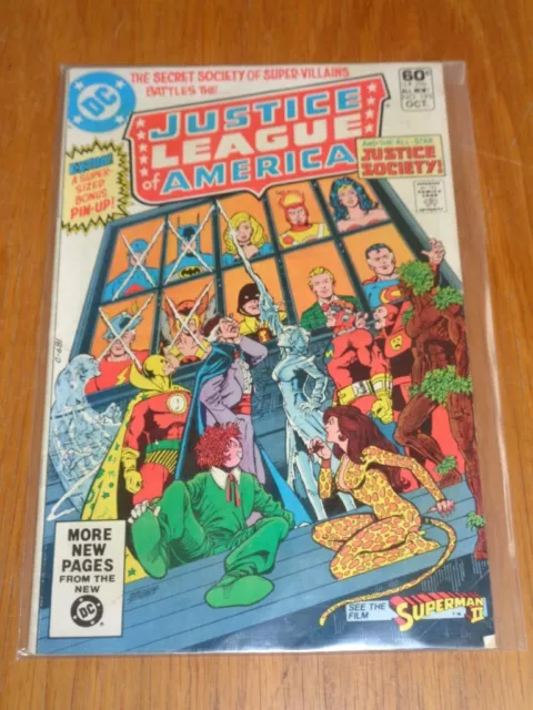 Justice League Of America #195 Dc Comics October 1981<