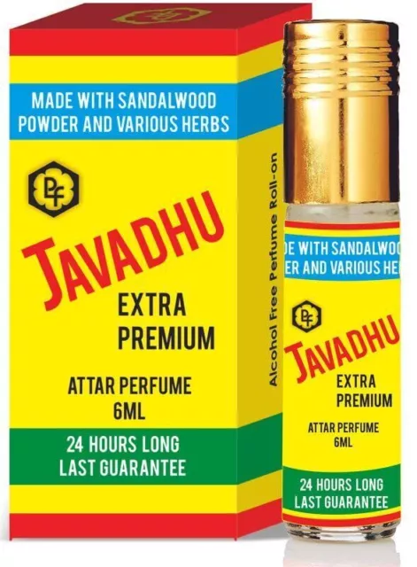 Paquete de 6 ml de perfume Golden Javadhu Attar de Parag Fragrances / Attar... 2
