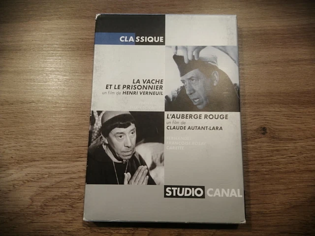 DVD LA VACHE ET LE PRISONNIER + L'AUBERGE ROUGE FERNANDEL neuf sous blister
